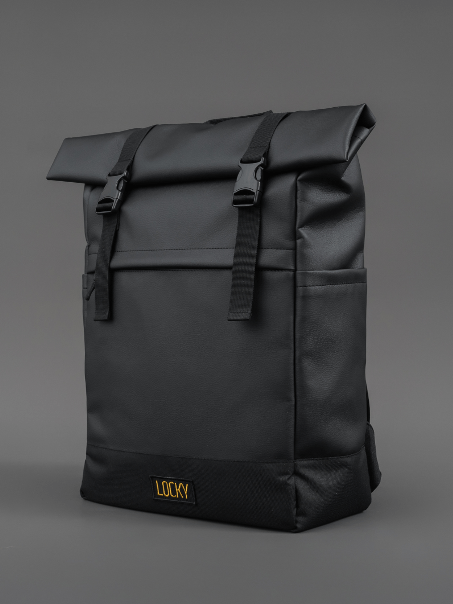 Рюкзак Space экокожа черный купить в Минске - Locky bags