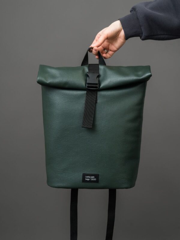 Рюкзак Roll экокожа зеленый
